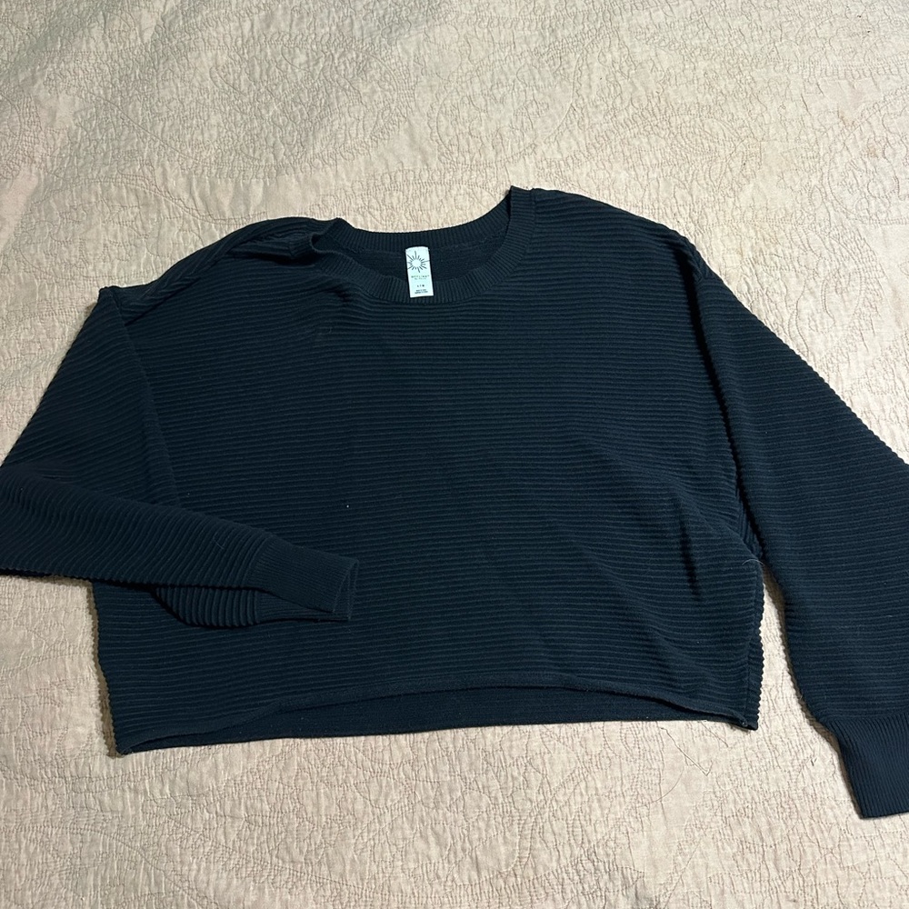 Soft Ribbed sweater with thumb holes- Offline by: Aerie